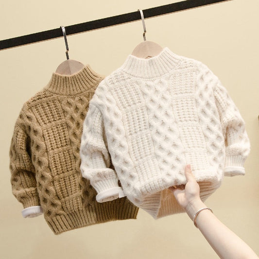 Boys' Bright Color Sweater | Western Style & Plus Velvet Boys Sweater Bright Color New Western St | Ectron Online