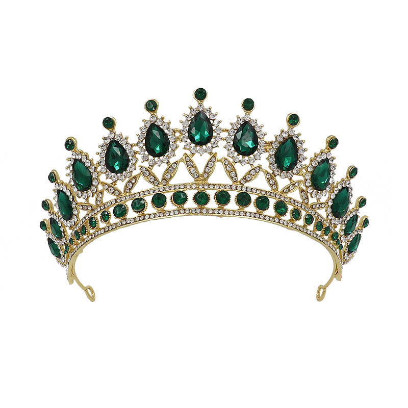Baroque Princess Crown - Bridal Wedding Headpiece Bridal Crown Baroque Princess Crown | Ectron Online