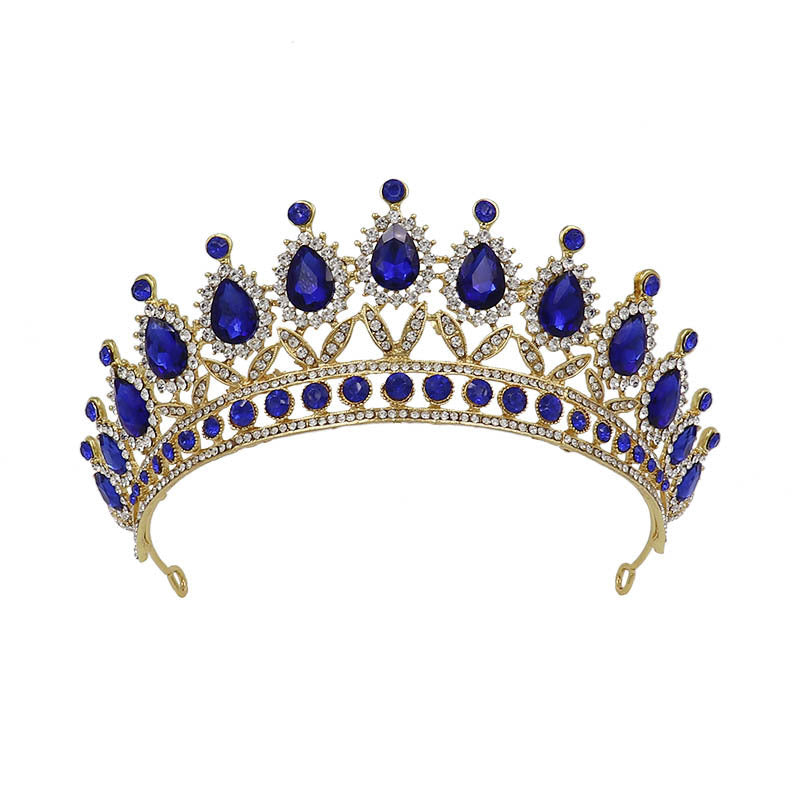 Baroque Princess Crown - Bridal Wedding Headpiece Bridal Crown Baroque Princess Crown | Ectron Online