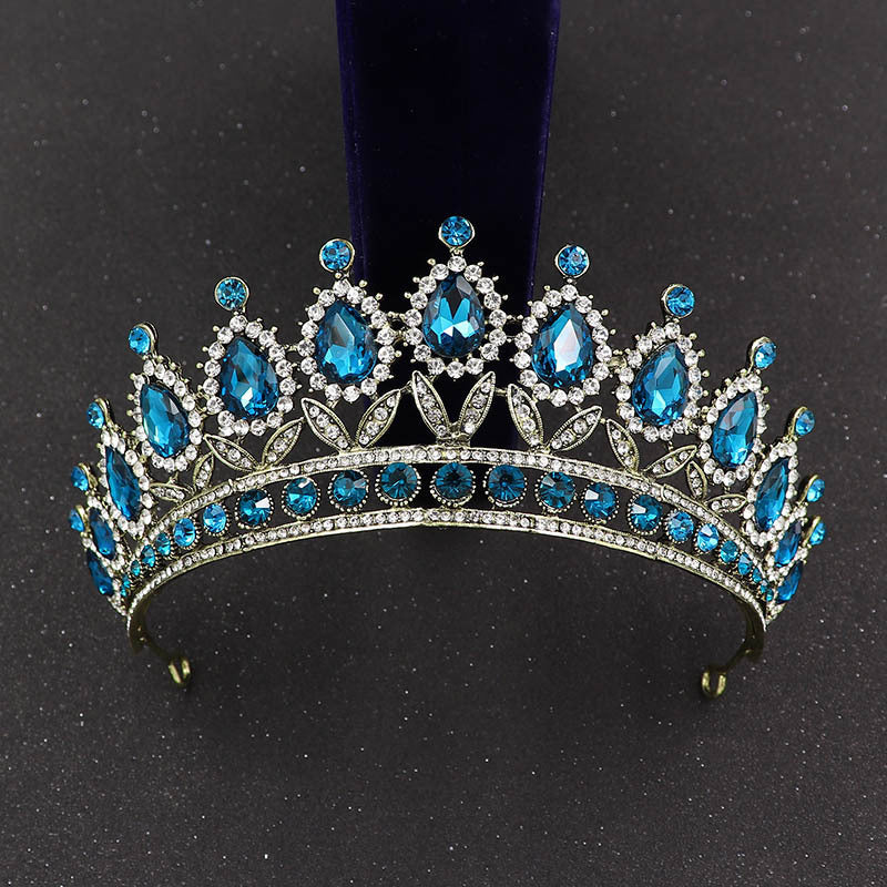 Baroque Princess Crown - Bridal Wedding Headpiece Bridal Crown Baroque Princess Crown | Ectron Online