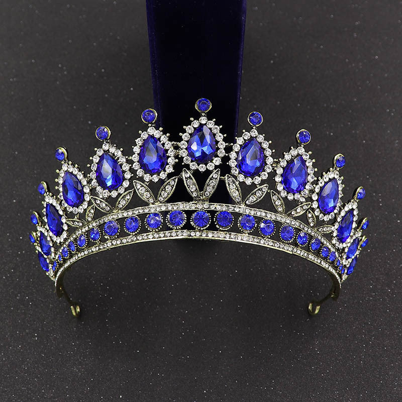 Baroque Princess Crown - Bridal Wedding Headpiece Bridal Crown Baroque Princess Crown | Ectron Online