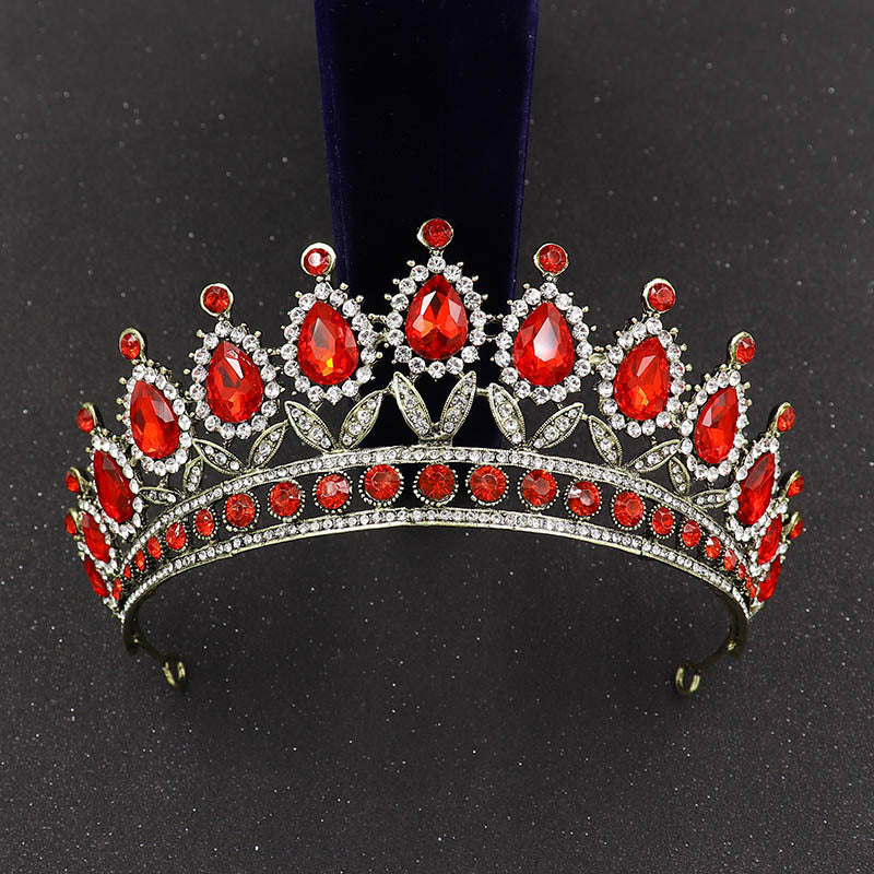 Baroque Princess Crown - Bridal Wedding Headpiece Bridal Crown Baroque Princess Crown | Ectron Online