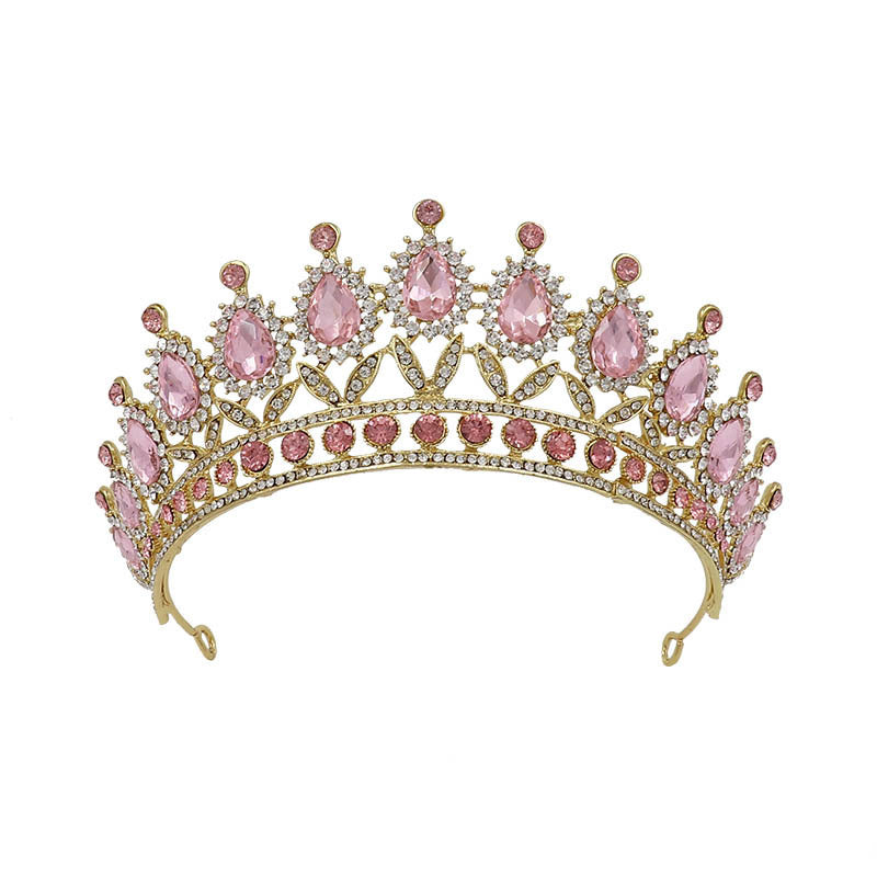 Baroque Princess Crown - Bridal Wedding Headpiece Bridal Crown Baroque Princess Crown | Ectron Online