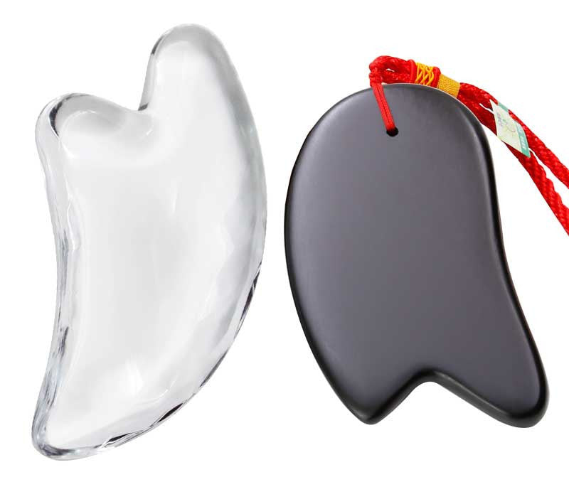 Transparent Double Beads Scraping Plate for Face Lift & Wrinkle Removal Transparent Double Beads Scrapping Plate | Ectron Online