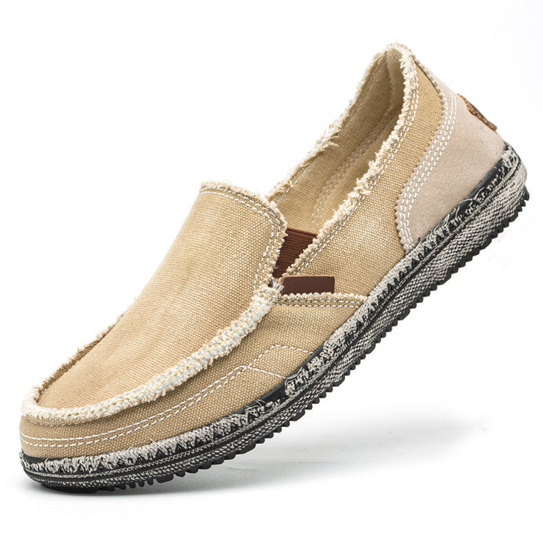 Men’s Canvas Peas Shoes Loafers – Spring & Summer New Peas Shoes Men's Canvas Shoes Loafers Me | Ectron Online