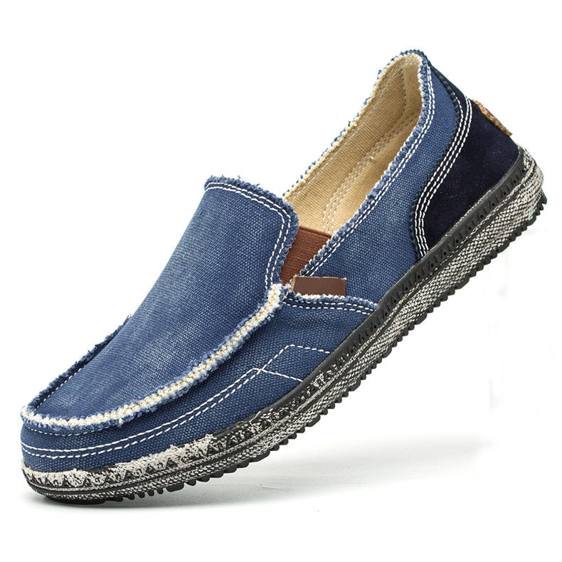 Men’s Canvas Peas Shoes Loafers – Spring & Summer New Peas Shoes Men's Canvas Shoes Loafers Me | Ectron Online