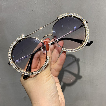 Fashion Retro Round Sunglasses