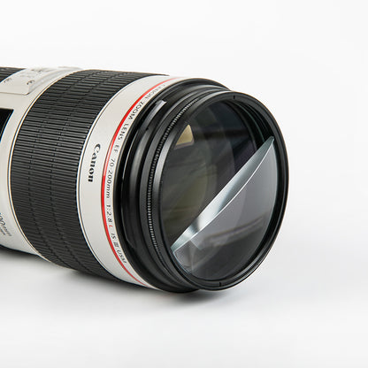 Canon camera lens on a white background