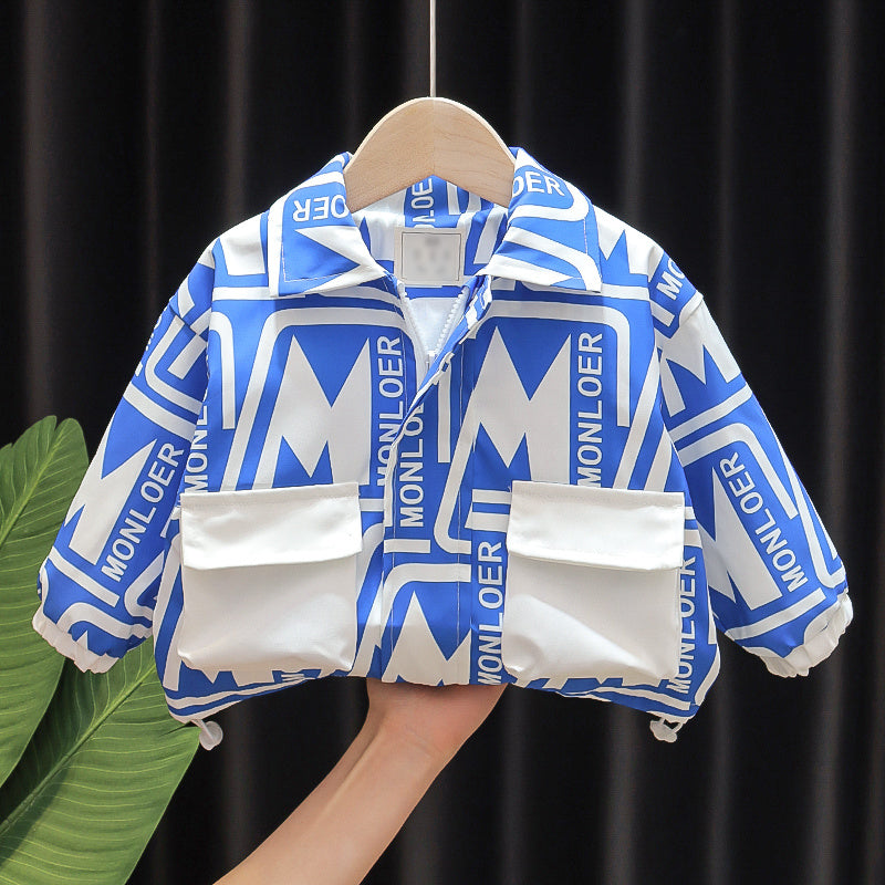 Boys' New Casual Spring Jacket Boys Spring New Casual Jacket Clothes | Ectron Online