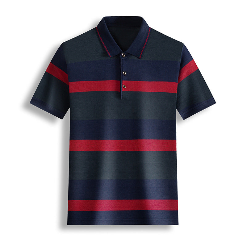 Men’s Colorblock Striped T-Shirt – Casual Short Sleeve Top Colorblock Men's Short Sleeved Striped T | Ectron Online