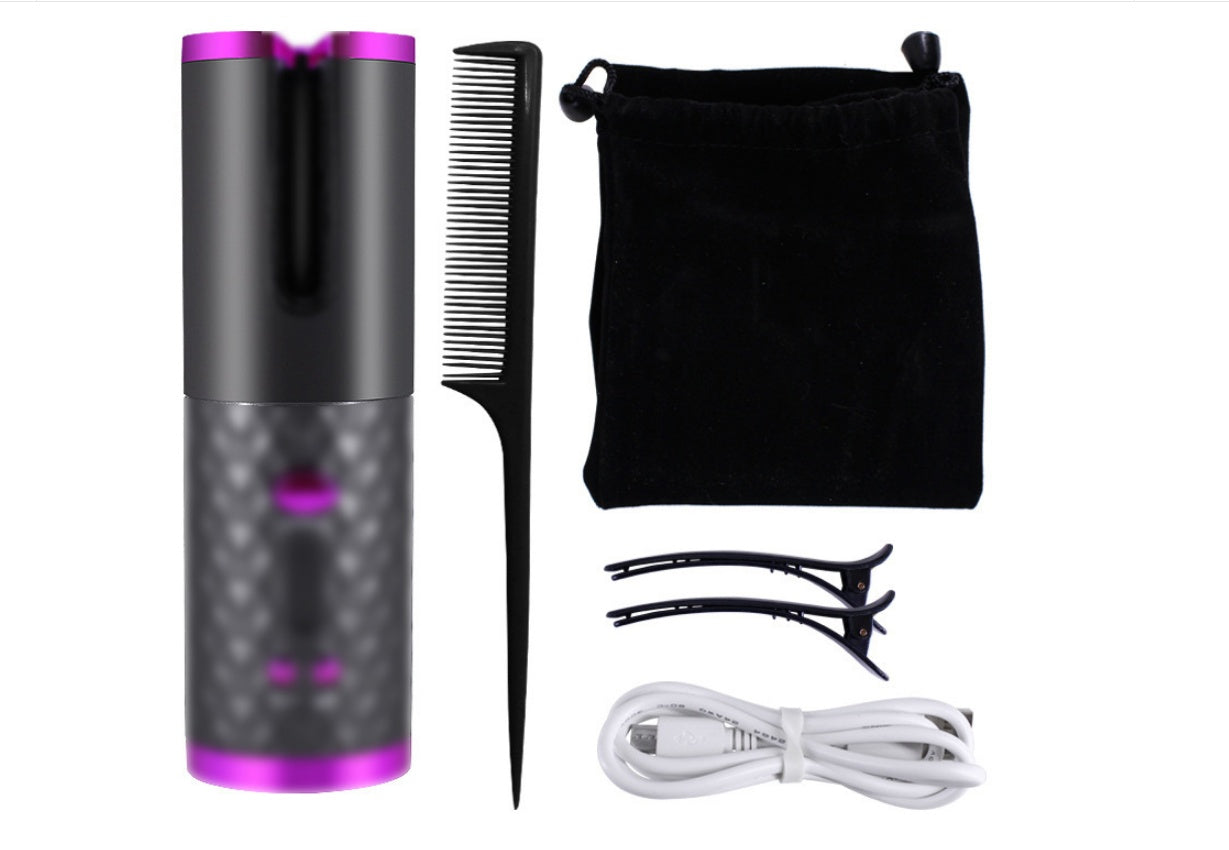USB Wireless Multifunctional Curling Iron & Charging Curler Curling Iron USB Wireless Multifunctiona | Ectron Online