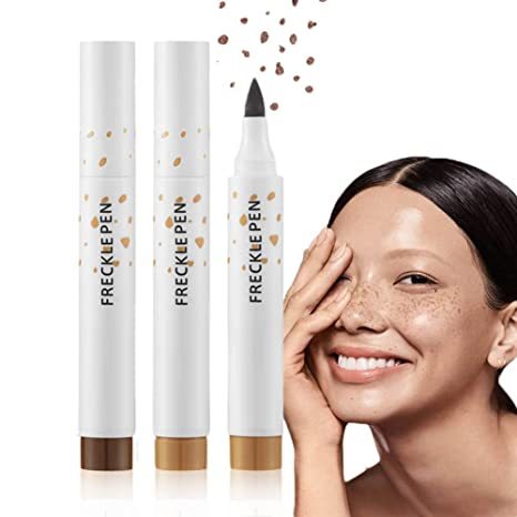 Natural Freckle Pen Faux Freckles Makeup Pen Long Lasting Waterproof Neutral Lightweight Freckle Makeup Tool