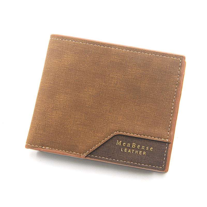 Men's Hinge Wallet with Bronzing Print Men's Wallet With Bronzing Printed Hinge | Ectron Online