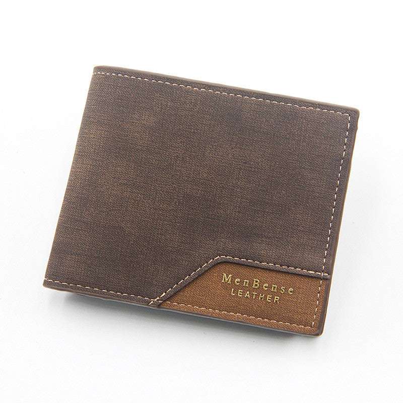 Men's Hinge Wallet with Bronzing Print Men's Wallet With Bronzing Printed Hinge | Ectron Online