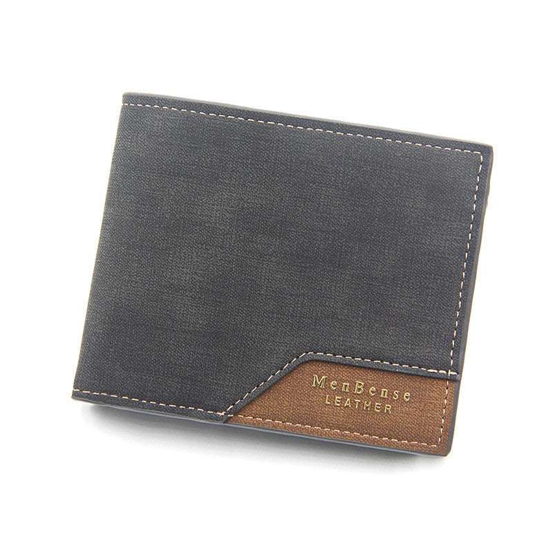 Men's Hinge Wallet with Bronzing Print Men's Wallet With Bronzing Printed Hinge | Ectron Online
