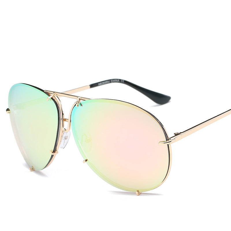 Color Film Sunglasses – Oversized UV400 Unisex Shades Color Film Sunglasses For Men And Women | Ectron Online