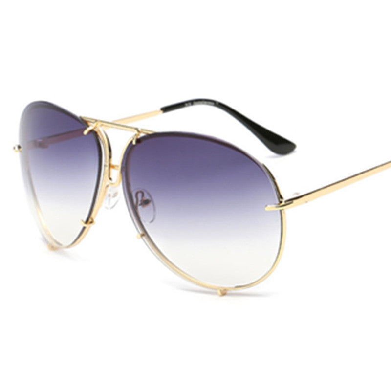 Color Film Sunglasses – Oversized UV400 Unisex Shades Color Film Sunglasses For Men And Women | Ectron Online