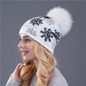 Wool Rabbit Hair Blend Hat