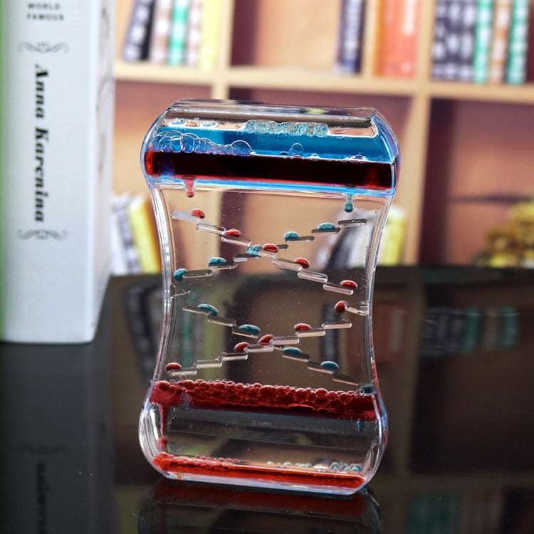 Creative Quicksand Hourglass Timer – Fluid Liquid Desk Ornament HourGlasses | Ectron Online