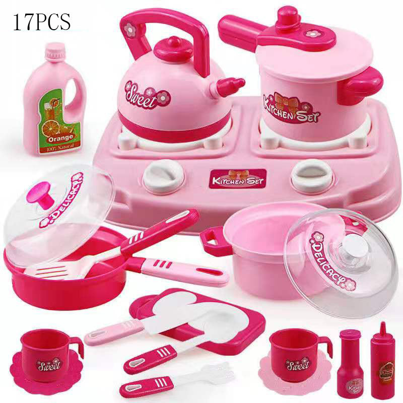 Children's Play House Simulation Kitchen Toy Set