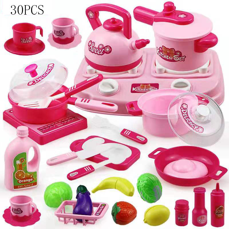 Children's Play House Simulation Kitchen Toy Set