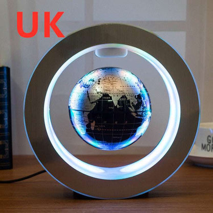 LED Floating Globe World Map