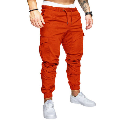 Casual pants, leg pants, male