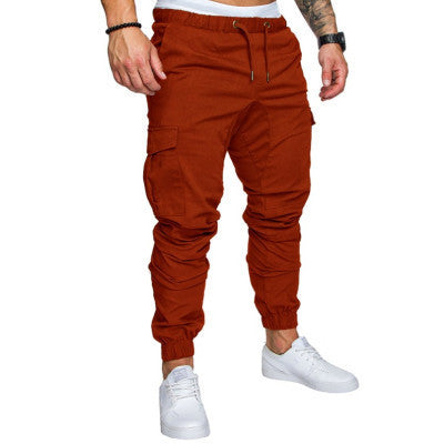 Casual pants, leg pants, male