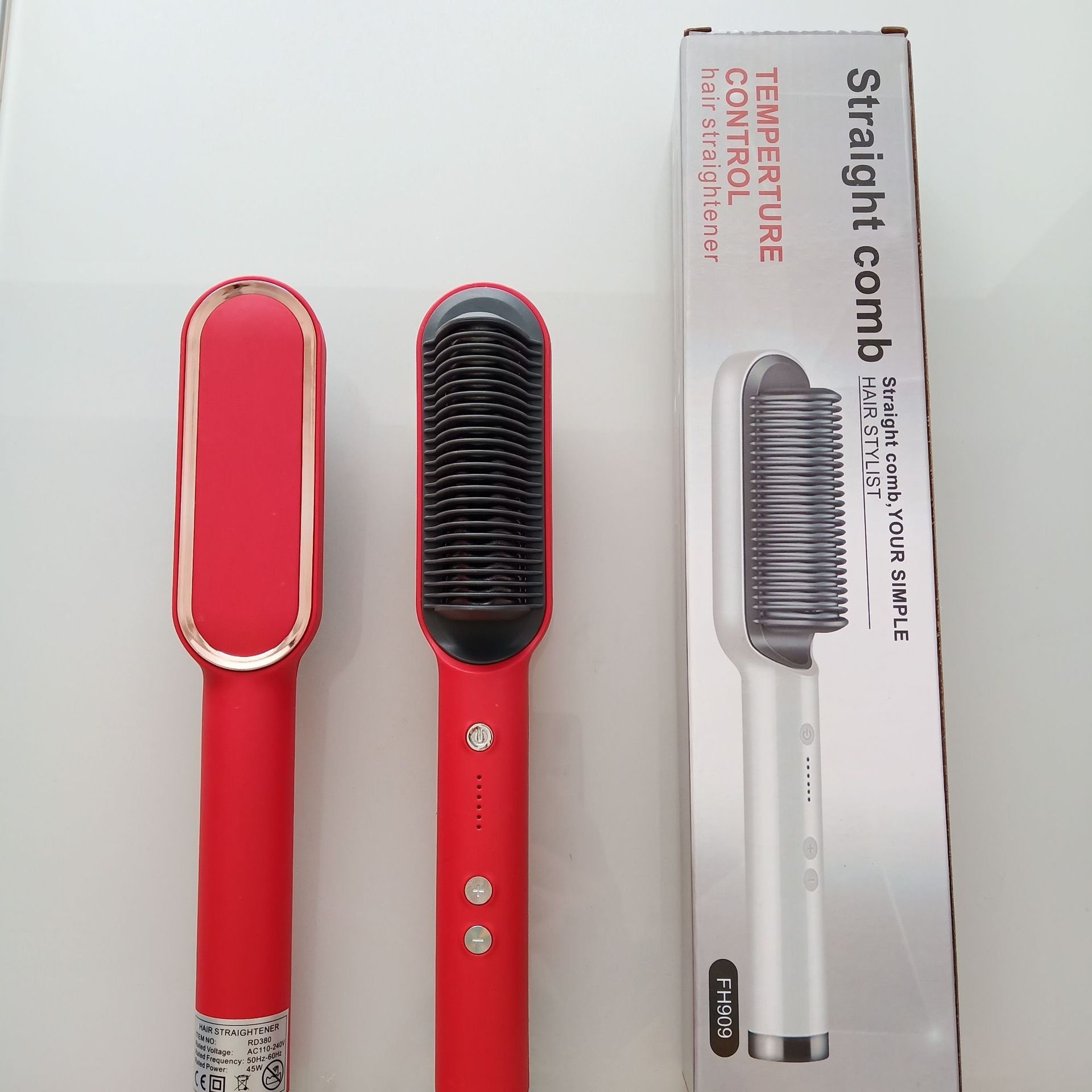Internal Buckle Straightening Comb and Curling Iron Dual Tool Internal Buckle Straightening Comb And C | Ectron Online