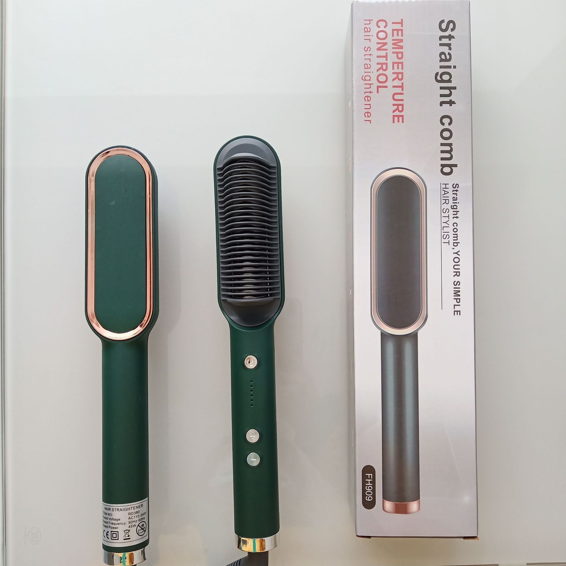 Internal Buckle Straightening Comb and Curling Iron Dual Tool Internal Buckle Straightening Comb And C | Ectron Online