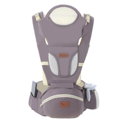 Ergonomic Baby Carrier 0-48M Baby Hipseat Carrier Front Facing Ergonomic Kangaroo Baby Wrap Sling for Baby Travel