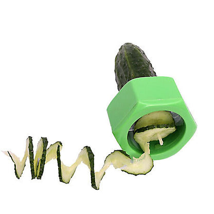 Kitchen Gadgets Spiral Knife Vegetable Cutter Kitchen Fixture Cucumber Slicer