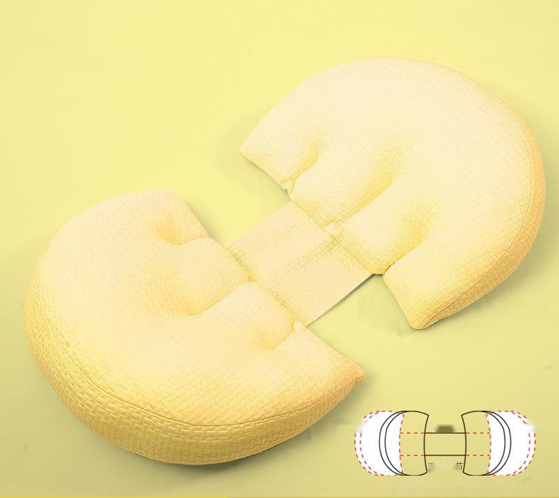 Maternity Side Sleep Pillow – Waist Support for Comfortable Rest Maternity Waist Protection Side Sleeping | Ectron Online