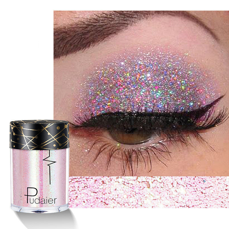 Monochrome Glitter Eyeshadow - Starry Sky Shine Monochrome Eyeshadow Glitter Glitter Seq | Ectron Online