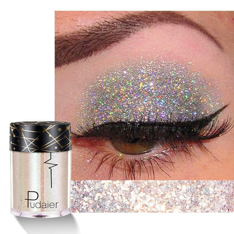 Monochrome Glitter Eyeshadow - Starry Sky Shine Monochrome Eyeshadow Glitter Glitter Seq | Ectron Online