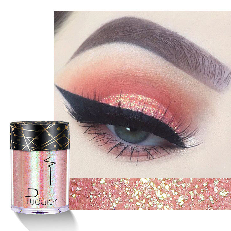 Monochrome Glitter Eyeshadow - Starry Sky Shine Monochrome Eyeshadow Glitter Glitter Seq | Ectron Online