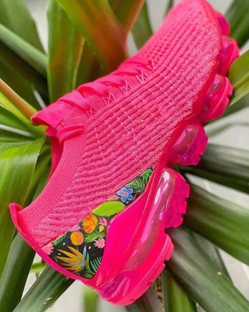 Women’s Air-Cushioned High-Flying Weaving Shoes – Lightweight Air-Cushioned Inner High Flying Weaving | Ectron Online