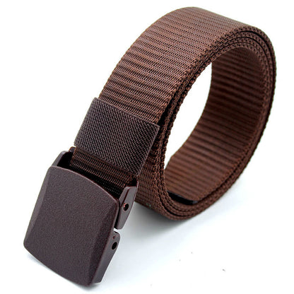 Men Female Belts Military Nylon Adjustable Belt Men