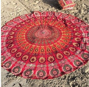 Round Beach Towel Scarves | Ectron Online