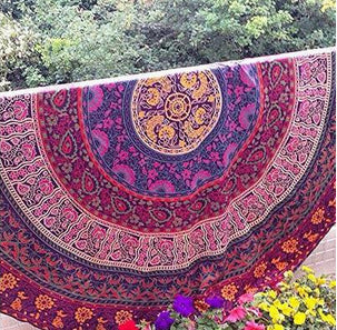 Round Beach Towel Scarves | Ectron Online
