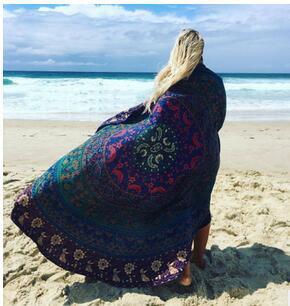 Round Beach Towel Scarves | Ectron Online