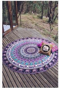 Round Beach Towel Scarves | Ectron Online