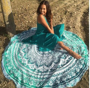 Round Beach Towel Scarves | Ectron Online