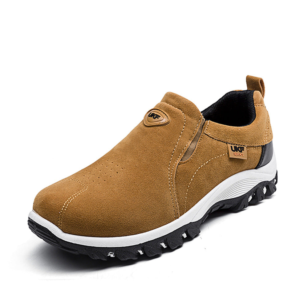 Simple Men's Slip-On Hiking Shoes – Comfortable & Durable Simple Men's Lazy Set Foot Hiking Shoes | Ectron Online