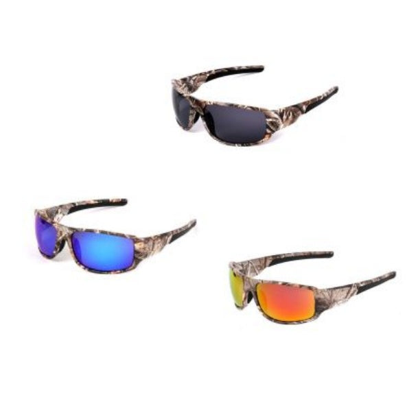 Camouflage fishing polarizing sunglasses