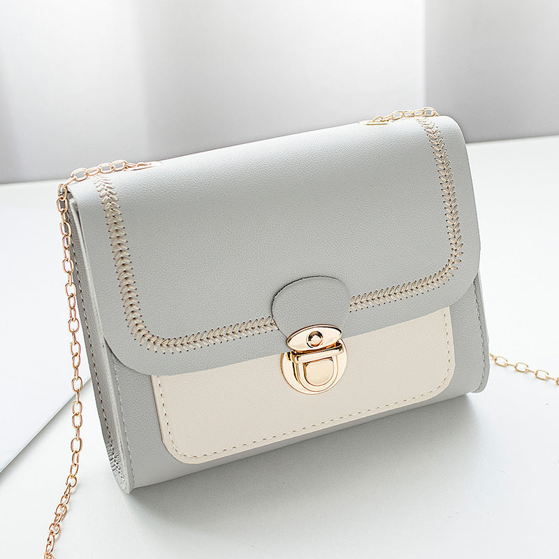 Shoulder Bag Contrast Color Crossbody Small Square Bag Shoulder Bag Contrast Color Crossbody Sm | Ectron Online
