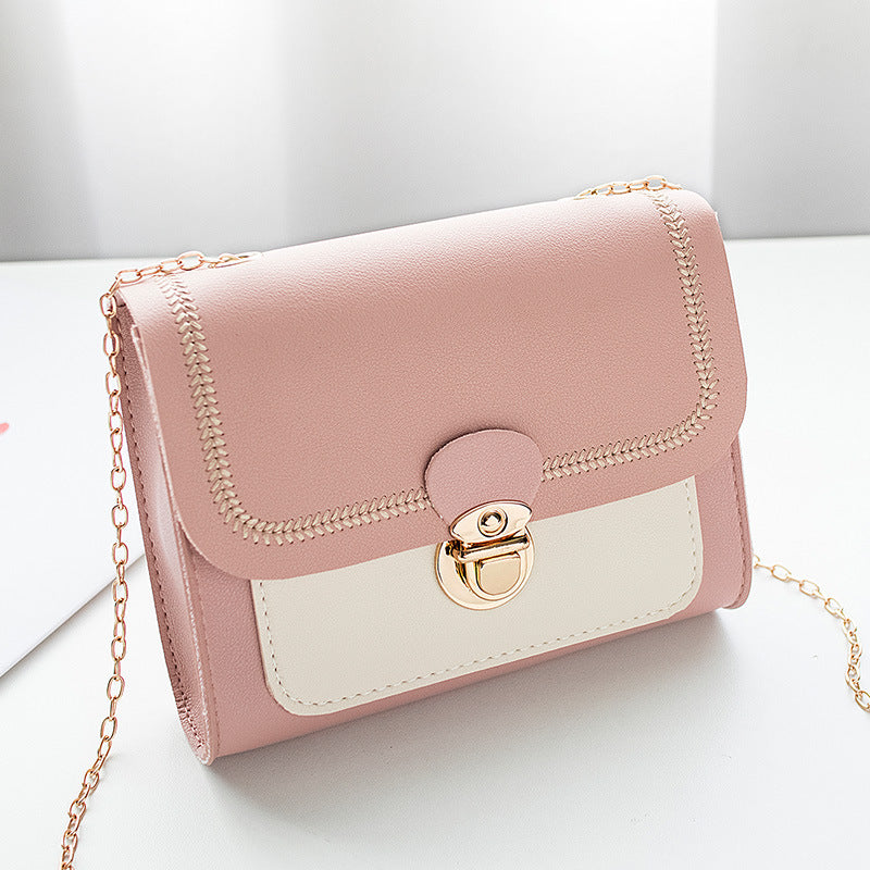 Shoulder Bag Contrast Color Crossbody Small Square Bag Shoulder Bag Contrast Color Crossbody Sm | Ectron Online