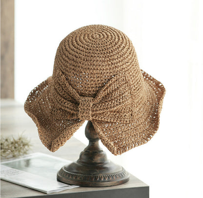 Wholesale Women's Sun Visors - Big Brim Straw Hats Hats & Caps | Ectron Online