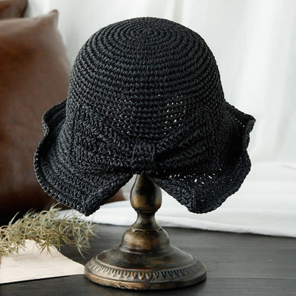 Wholesale Women's Sun Visors - Big Brim Straw Hats Hats & Caps | Ectron Online