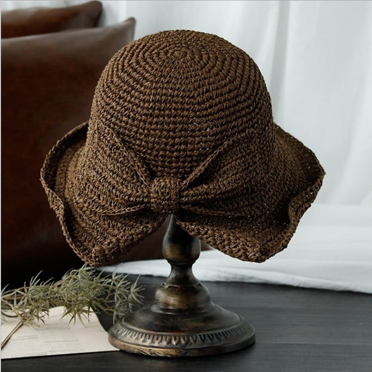 Wholesale Women's Sun Visors - Big Brim Straw Hats Hats & Caps | Ectron Online